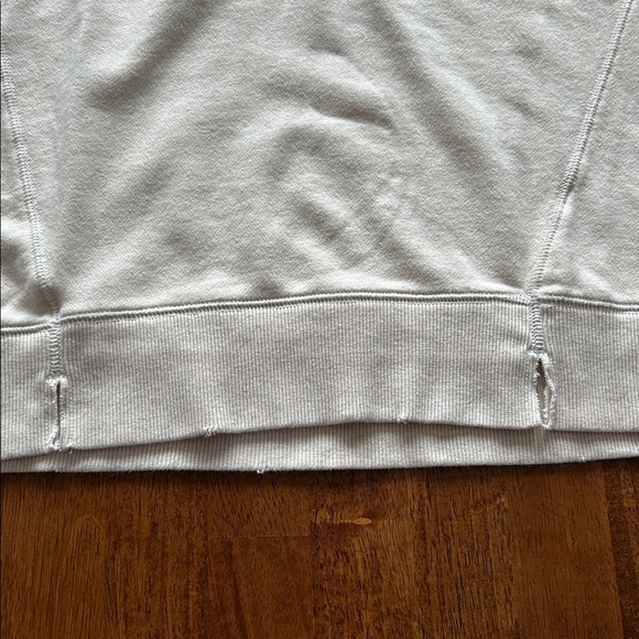 Aerie womens minimalist running errands long sleeve relax fit cream shirt XXS​ - Picture 6 of 7